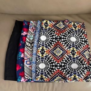 Forever 21- new 5 skirts combo!